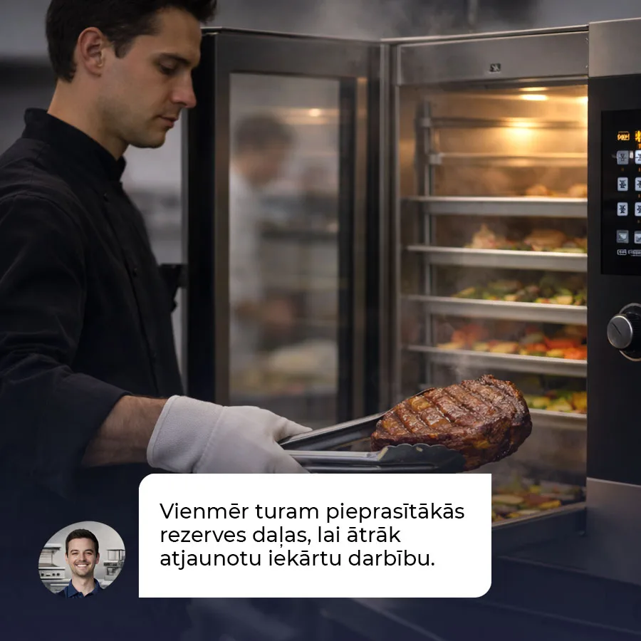 Garantija rezerves daļām un darbiem