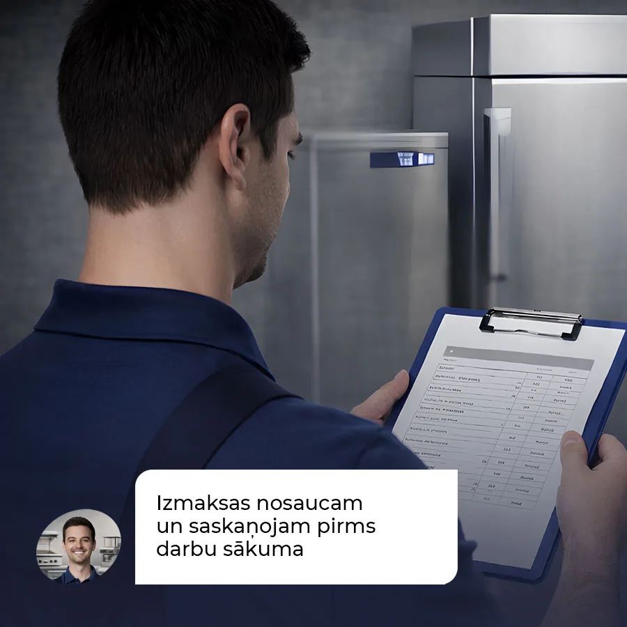 Diagnostika un cena pirms darbu sākuma